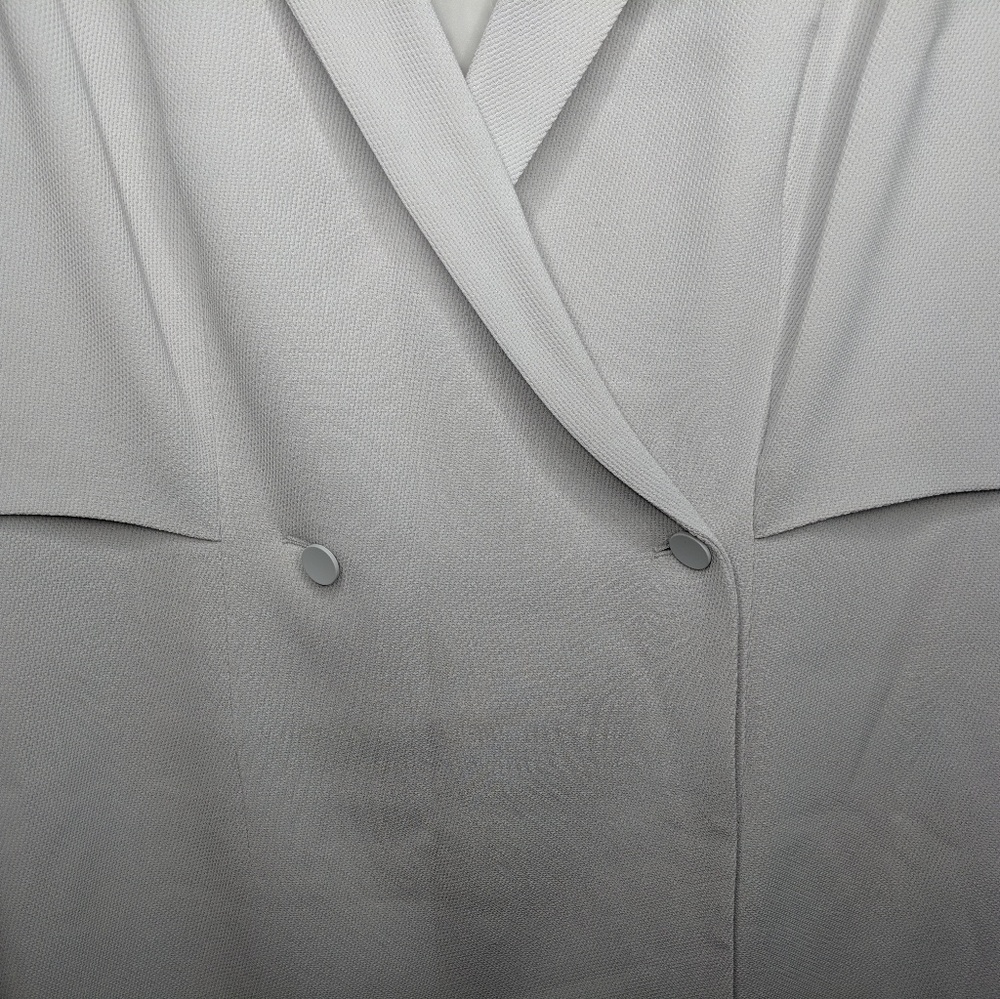 Hugo BOSS Damarine V Neck Tuxedo Vest Dress sz 10 - Picture 4 of 8